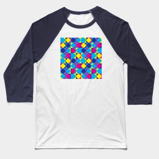 Pop Art Pattern Baseball T-Shirt